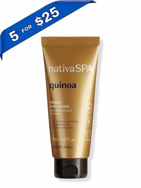 Nativa SPA
Quinoa Firming Body Lotion 1oz ⚡️